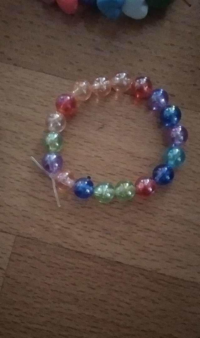 Beyaz İnci Boncuklu Bohem Bileklik - Görsel 3