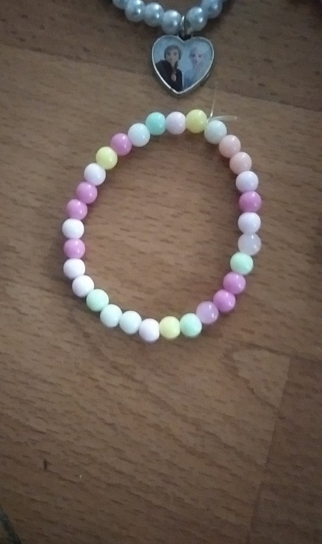 Beyaz İnci Boncuklu Bohem Bileklik - Görsel 2