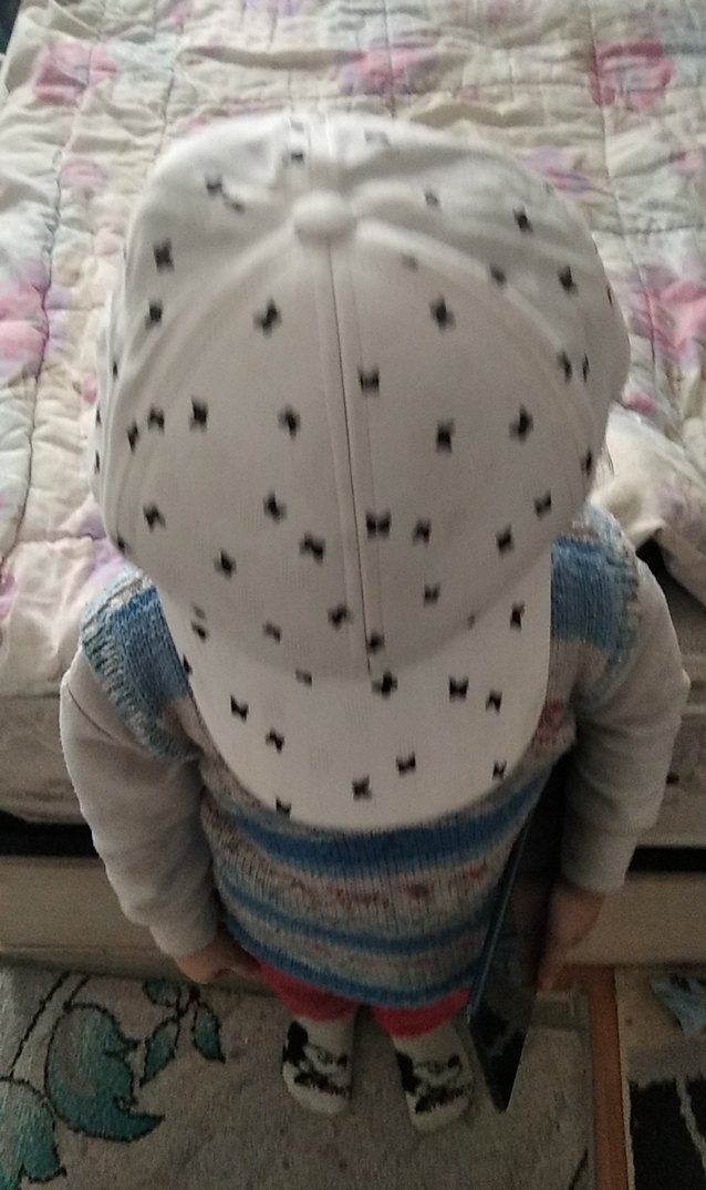 Beyaz Kadın Sokak Stili Şapka - Görsel 3