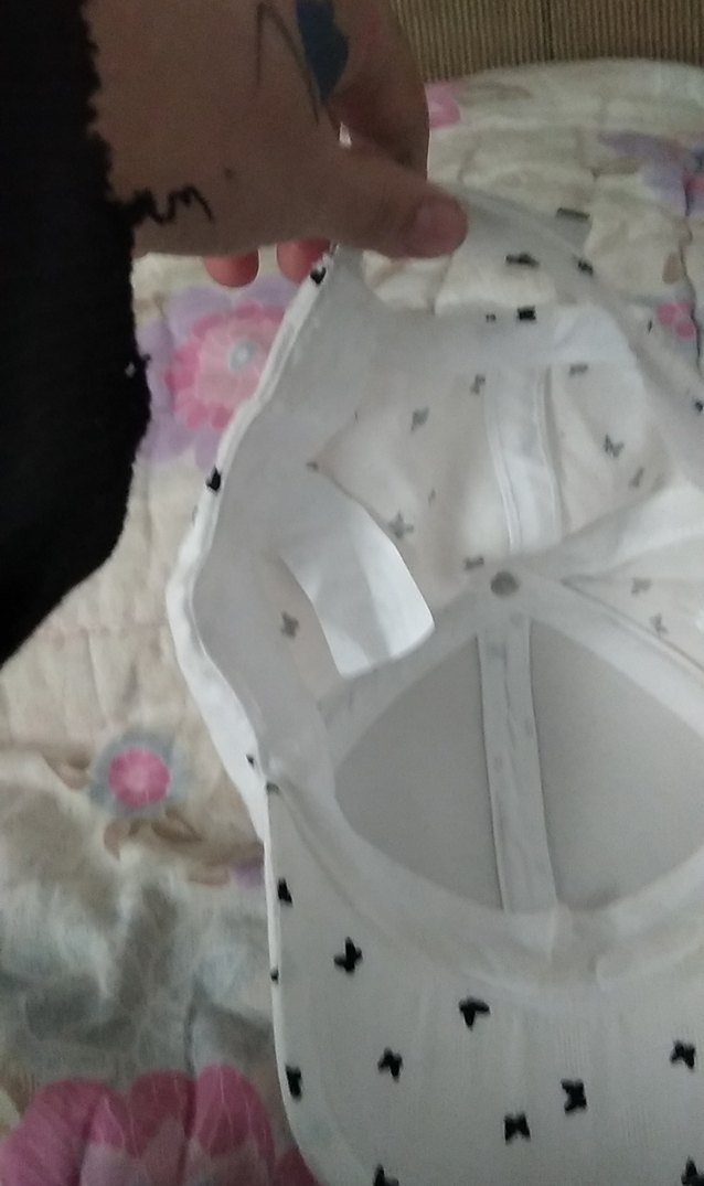 Beyaz Kadın Sokak Stili Şapka - Görsel 2