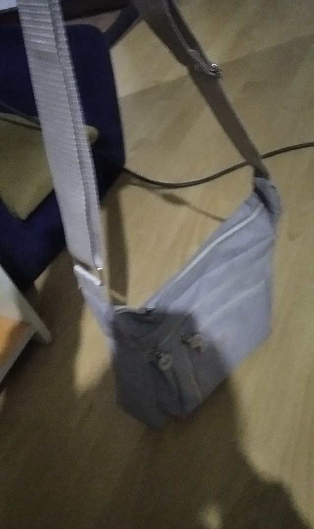 Gri Kadın Çapraz Çanta - Görsel 3