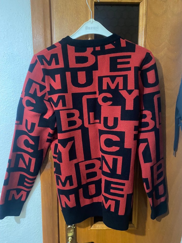 Beymen club Kırmızı Desenli Triko erkek kazak orijinal - Görsel 2