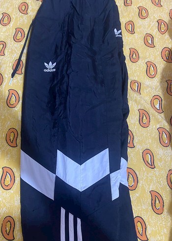 Adidas orijinal siyah paraşüt kumaş eşofman altı m beden - Görsel 2