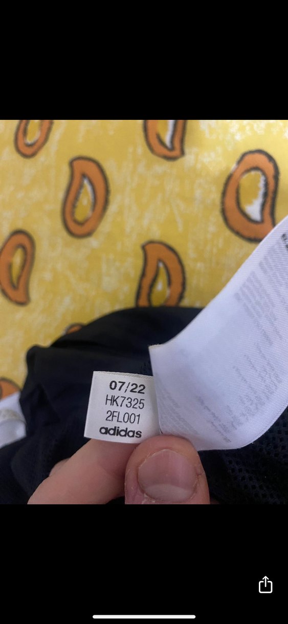 Adidas orijinal siyah paraşüt kumaş eşofman altı m beden - Görsel 3