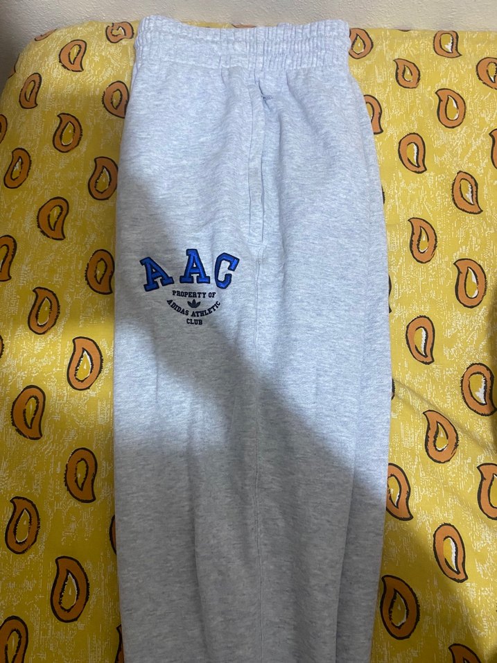 Orijinal adidas gri erkek eşofman altı - Görsel 2