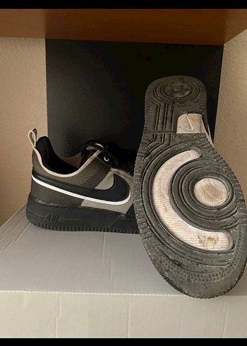 Nike air force 1 siyah erkek 43 numara ayakkabı - Görsel 4