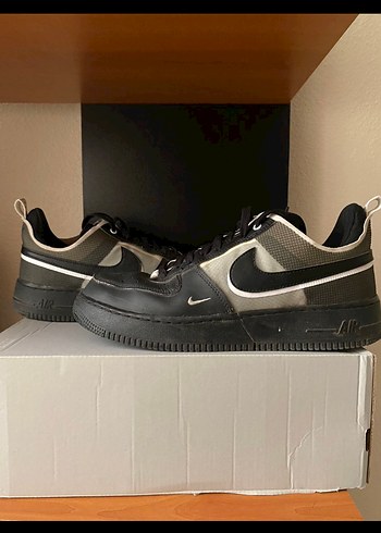 Nike air force 1 siyah erkek 43 numara ayakkabı - Görsel 2
