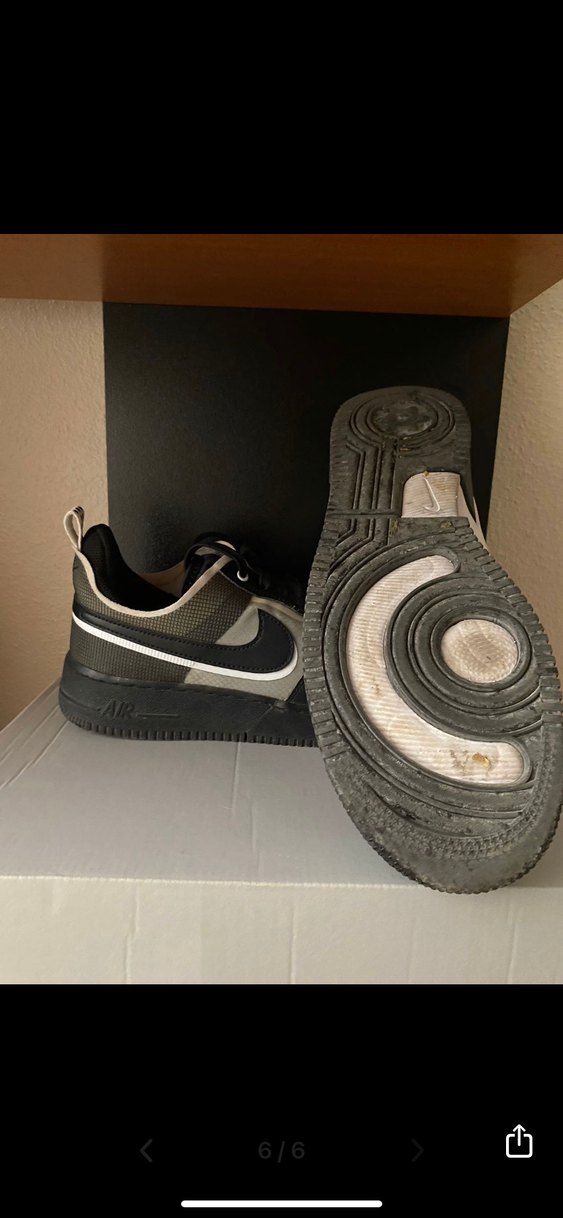 Nike air force 1 siyah erkek 43 numara ayakkabı - Görsel 4