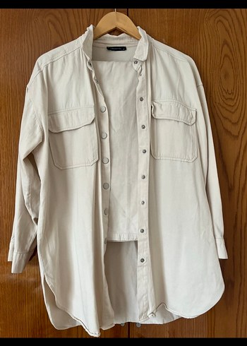 Bej Kadın Keten Cigarette takım - Görsel 2