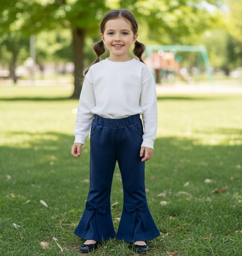 Pembe Uzun Kollu Kadın Pijama Takımı - Görsel 4