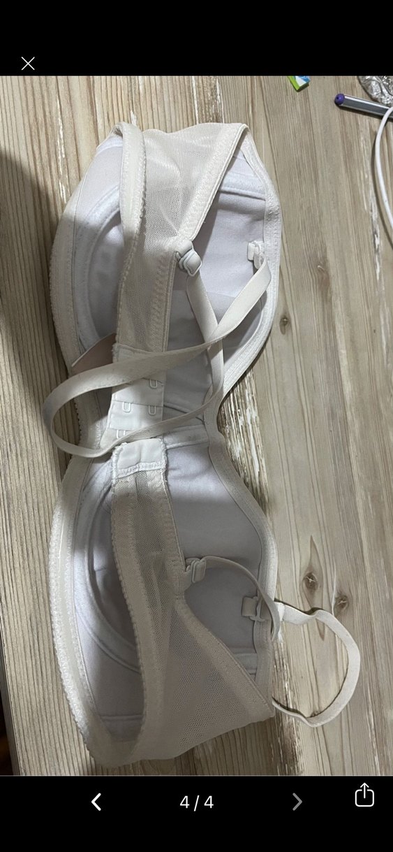 Beyaz Bohem Tarzı Basic Sütyen(3 tane aynısından) - Görsel 4