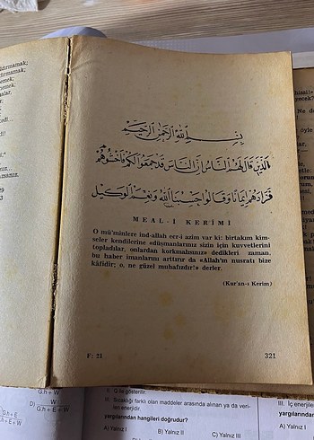 1944Basım Antika Mehmet Akif Ersoyun SAFAHAT kitabı - Görsel 7