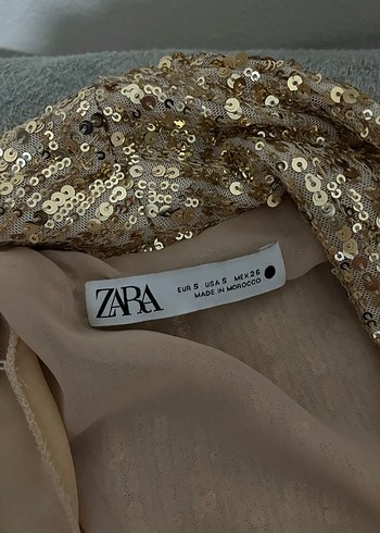 Zara Parlak Ceket - Görsel 3