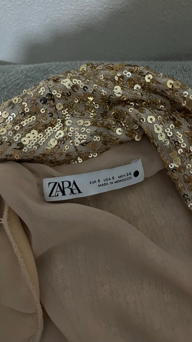 Zara Parlak Ceket - Görsel 3