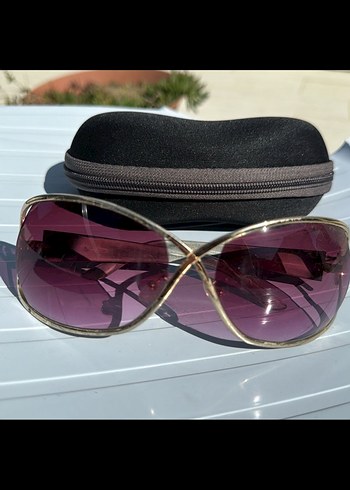Şeffaf Mor Kadın Gözlüğü - Görsel 2