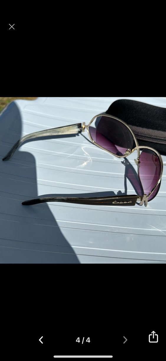 Şeffaf Mor Kadın Gözlüğü - Görsel 4