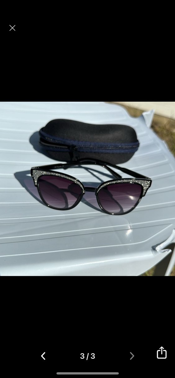 Gri Biker Tarzı Kadın Güneş Gözlüğü - Görsel 3