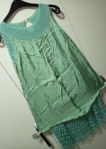 ÖZELYAPIM,1 AYDA EL ÖRGÜSÜ, NİŞAN İÇİN ÖRÜLDÜ SU YEŞİLİ TURKUAZ - Görsel 11