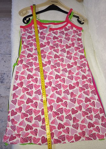 CANDAN MARKA 38 M BDN Renkli Askılı Mini Kadın Pijama Takımları2 - Görsel 11