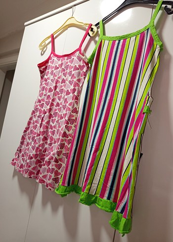 CANDAN MARKA 38 M BDN Renkli Askılı Mini Kadın Pijama Takımları2 - Görsel 10