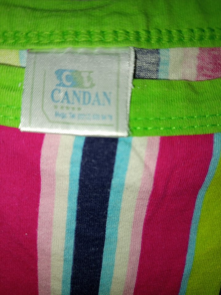 CANDAN MARKA 38 M BDN Renkli Askılı Mini Kadın Pijama Takımları2 - Görsel 5