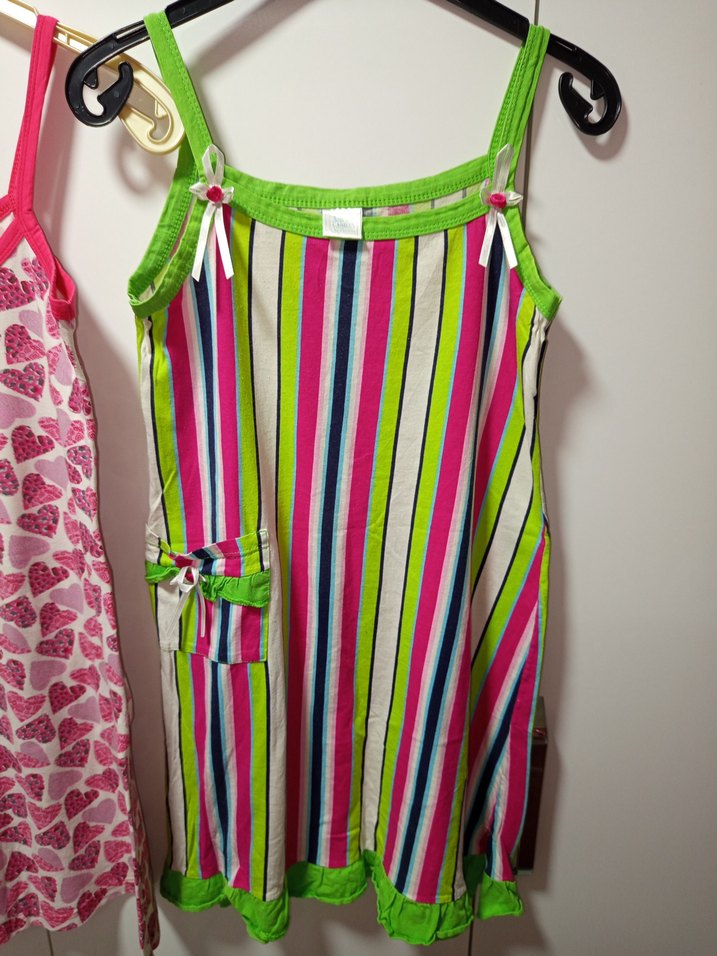 CANDAN MARKA 38 M BDN Renkli Askılı Mini Kadın Pijama Takımları2 - Görsel 4