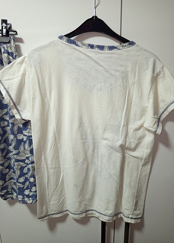 Bugs Bunny Baskılı Kısa Kollu Kadın Pijama Takımı,uzun şortluM/L - Görsel 8