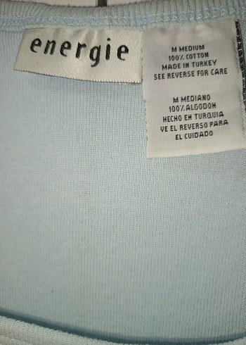 İKİZLERE ENERGİE MARKA S/M,BDN Nakış Detaylı Gri ve Buz Mavisi - Görsel 4