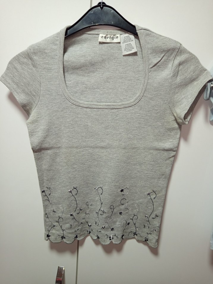 İKİZLERE ENERGİE MARKA S/M,BDN Nakış Detaylı Gri ve Buz Mavisi - Görsel 5