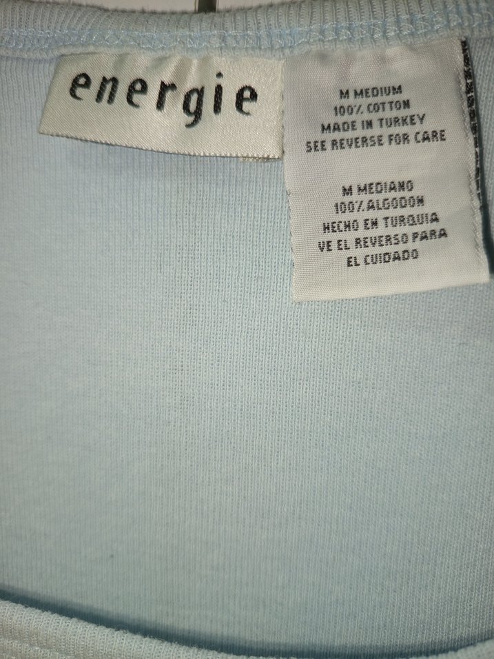 İKİZLERE ENERGİE MARKA S/M,BDN Nakış Detaylı Gri ve Buz Mavisi - Görsel 4