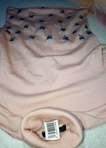 MANGO MARKA 36/38 BDN PUDRA PEMBESİ BALIKÇI YAKA TRİKO KAZAK - Görsel 10