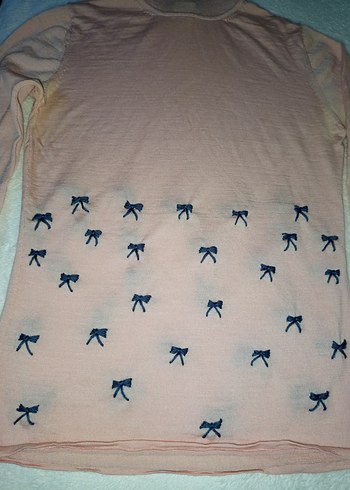 MANGO MARKA 36/38 BDN PUDRA PEMBESİ BALIKÇI YAKA TRİKO KAZAK - Görsel 7