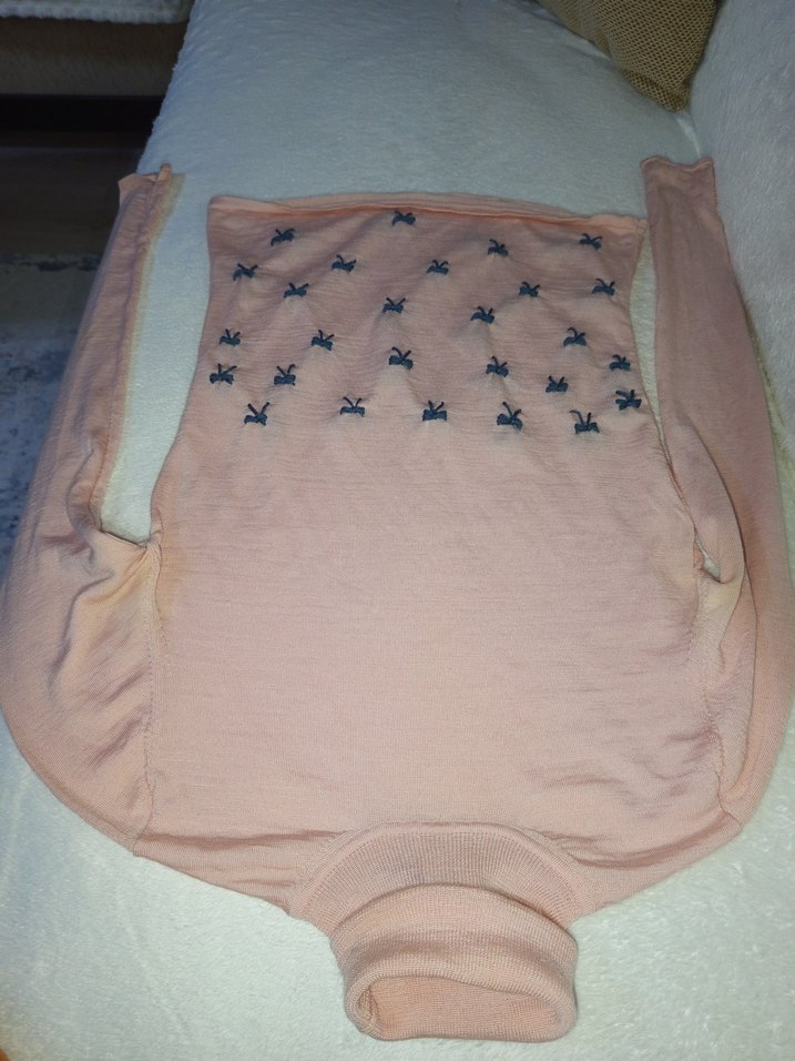 MANGO MARKA 36/38 BDN PUDRA PEMBESİ BALIKÇI YAKA TRİKO KAZAK - Görsel 3