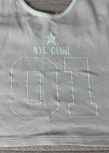 Gri Baskılı Straplez Spor Atlet - Görsel 2