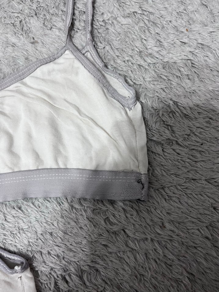 2 adet Gri İnce Askılı Street Bra - Görsel 3