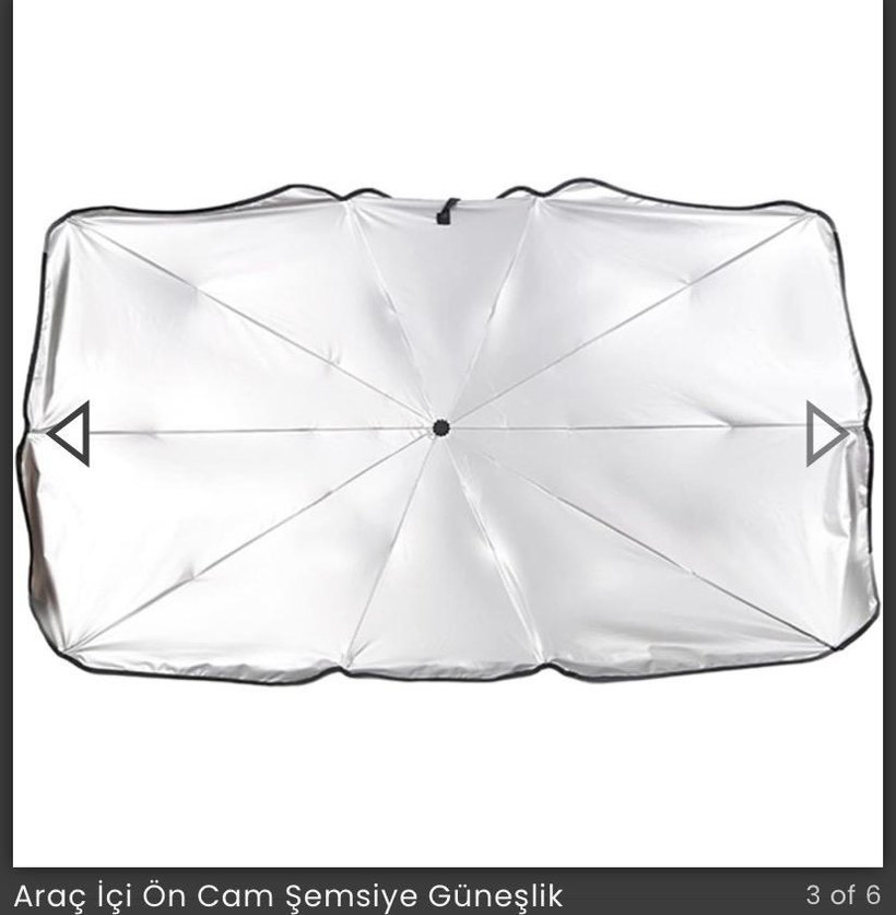 otomobil ön cam semsiye - Görsel 4