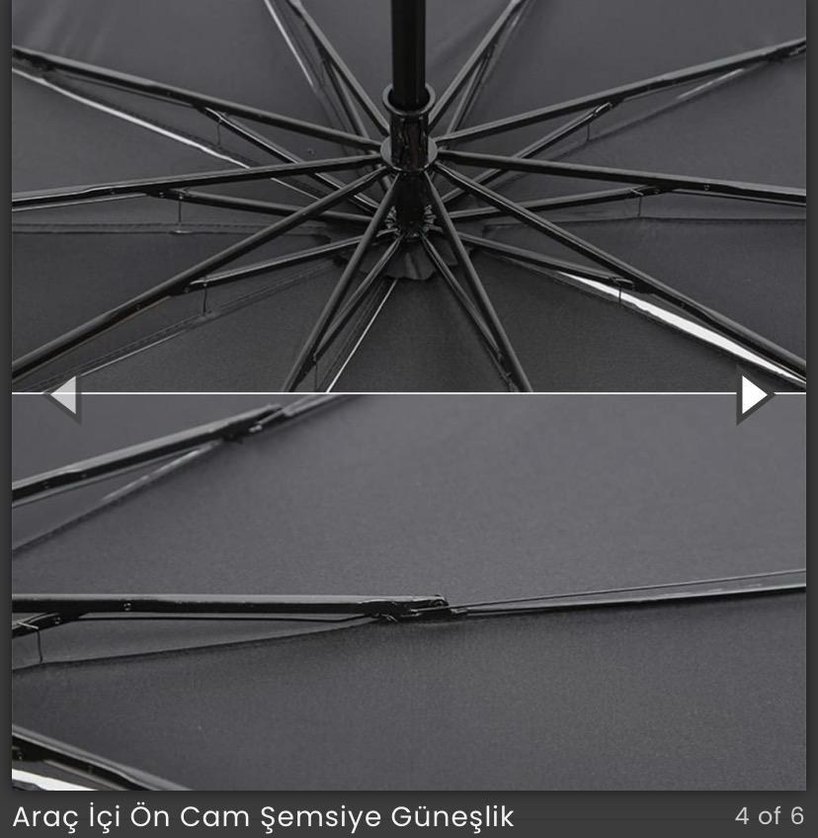 otomobil ön cam semsiye - Görsel 3