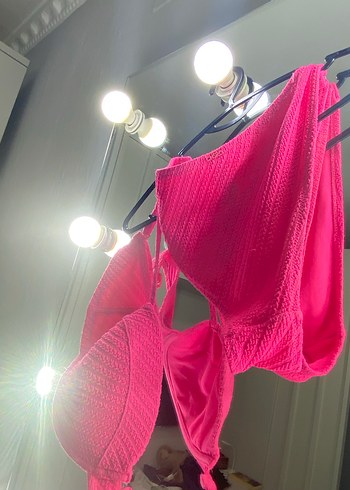 Pembe Renkli bikini - Görsel 3