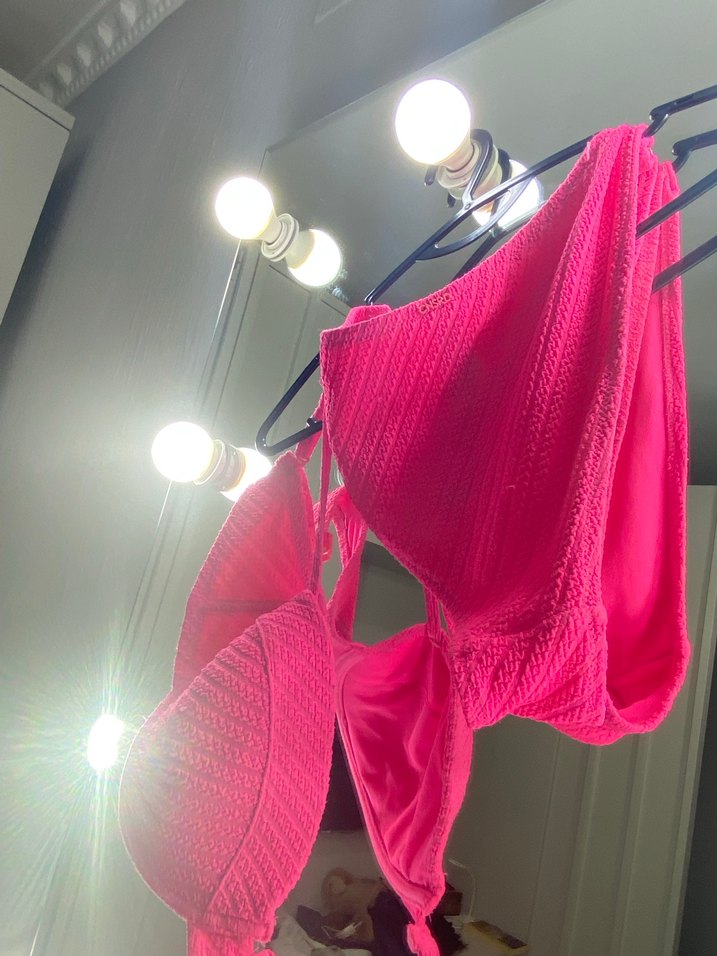 Pembe Renkli bikini - Görsel 3