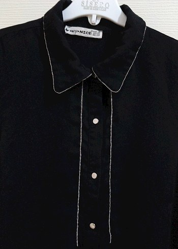 kolsuz kadın gömlek - Görsel 2