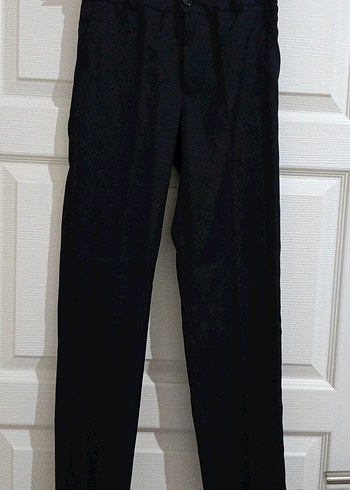 Çocuk Siyah Düğmeli Yelek - Görsel 3