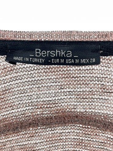 m Beden pembe Renk Bershka Bluz %70 İndirimli.