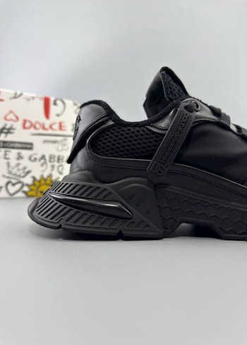Siyah Stiletto Topuklu Erkek Spor Ayakkabı - Görsel 4