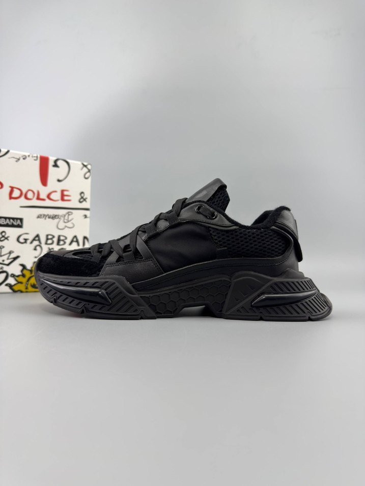 Siyah Stiletto Topuklu Erkek Spor Ayakkabı - Görsel 2