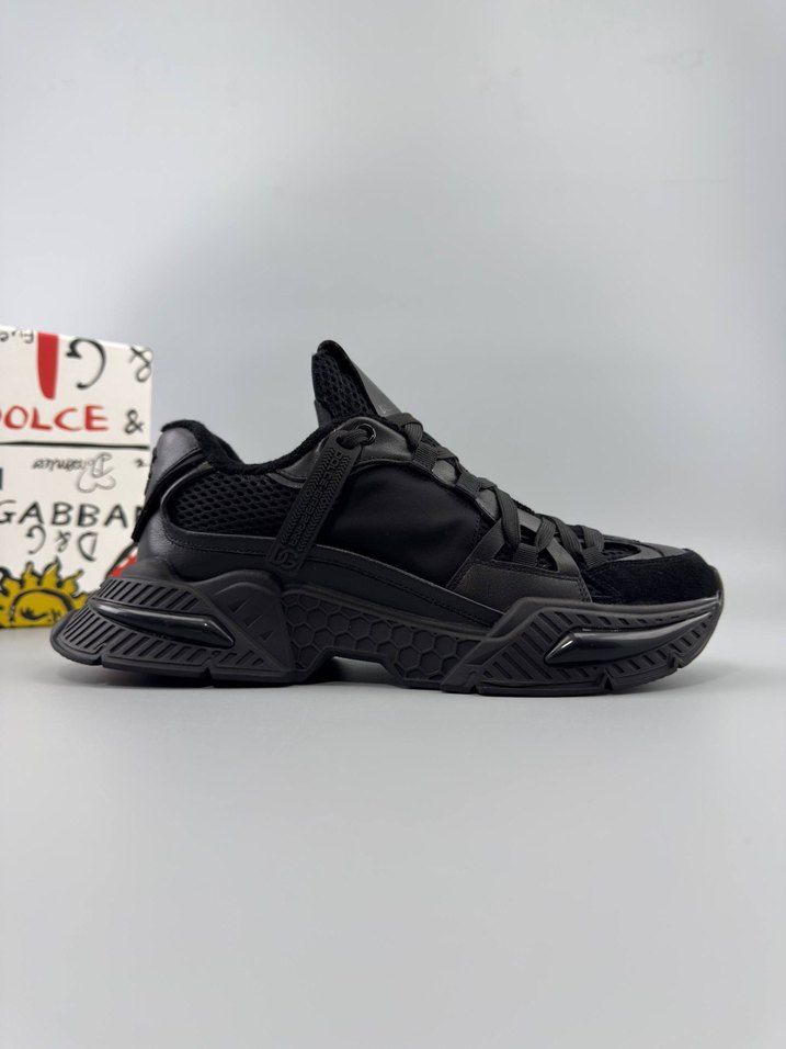 Siyah Stiletto Topuklu Erkek Spor Ayakkabı - Görsel 3