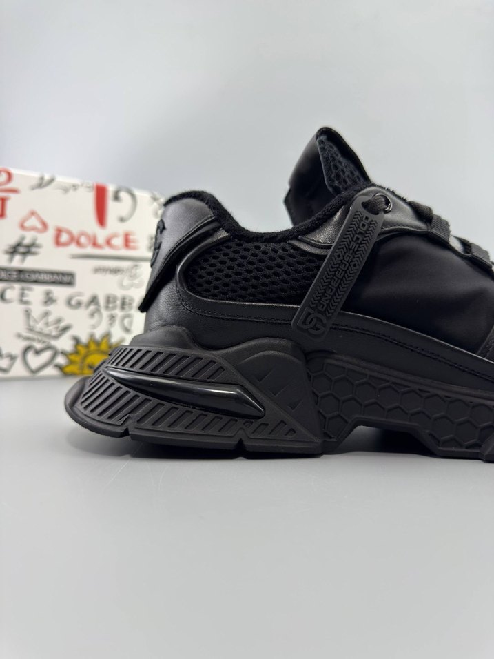 Siyah Stiletto Topuklu Erkek Spor Ayakkabı - Görsel 4