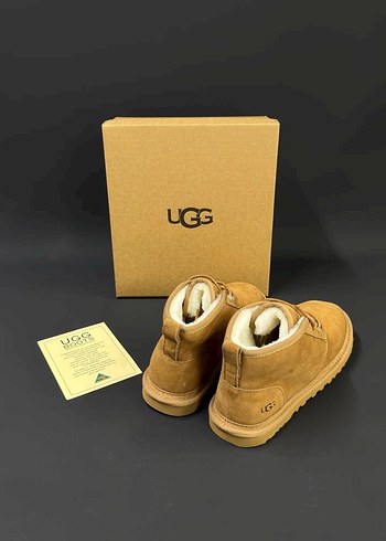 Bej Süet Erkek Dolgu Topuklu Bot - Görsel 4