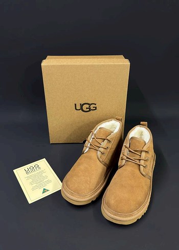 Bej Süet Erkek Dolgu Topuklu Bot - Görsel 3