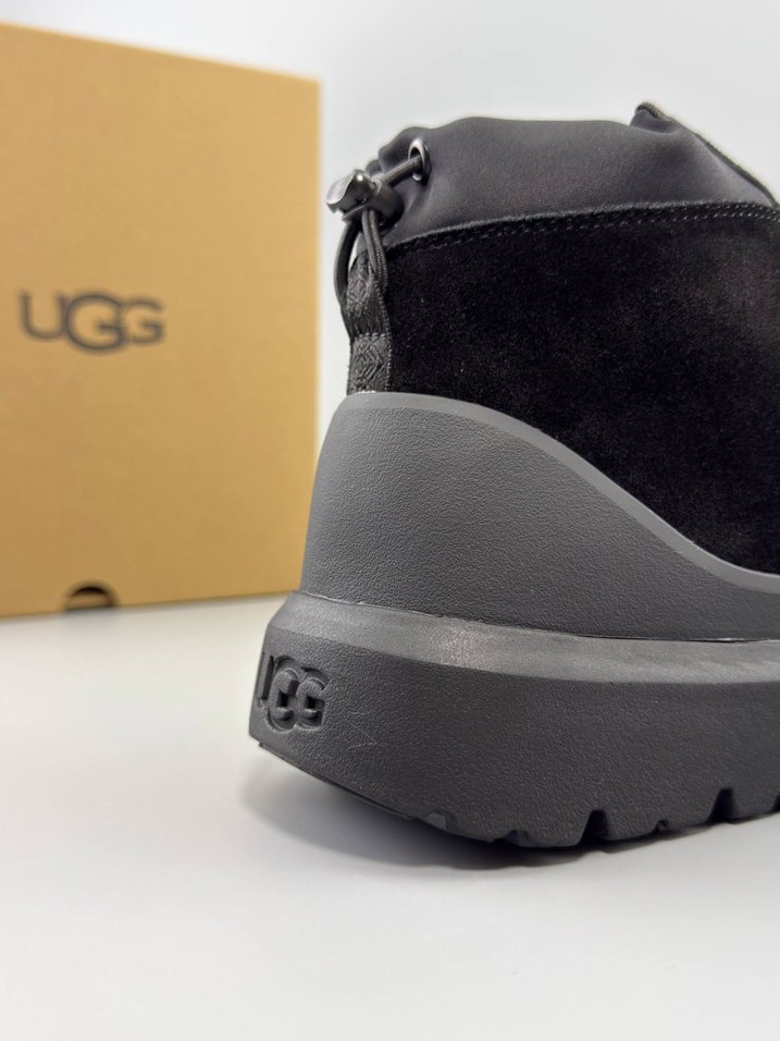 UGG Siyah Platform Topuklu Erkek Bot - Görsel 5