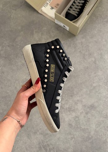 Fermuarlı Siyah Kadın Sneakers - Görsel 4